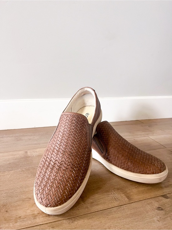 Ecco Shoes - ECCO Women's Soft 7 Woven Slip-On 2.0 Sneaker 10/10.5 Extra Width